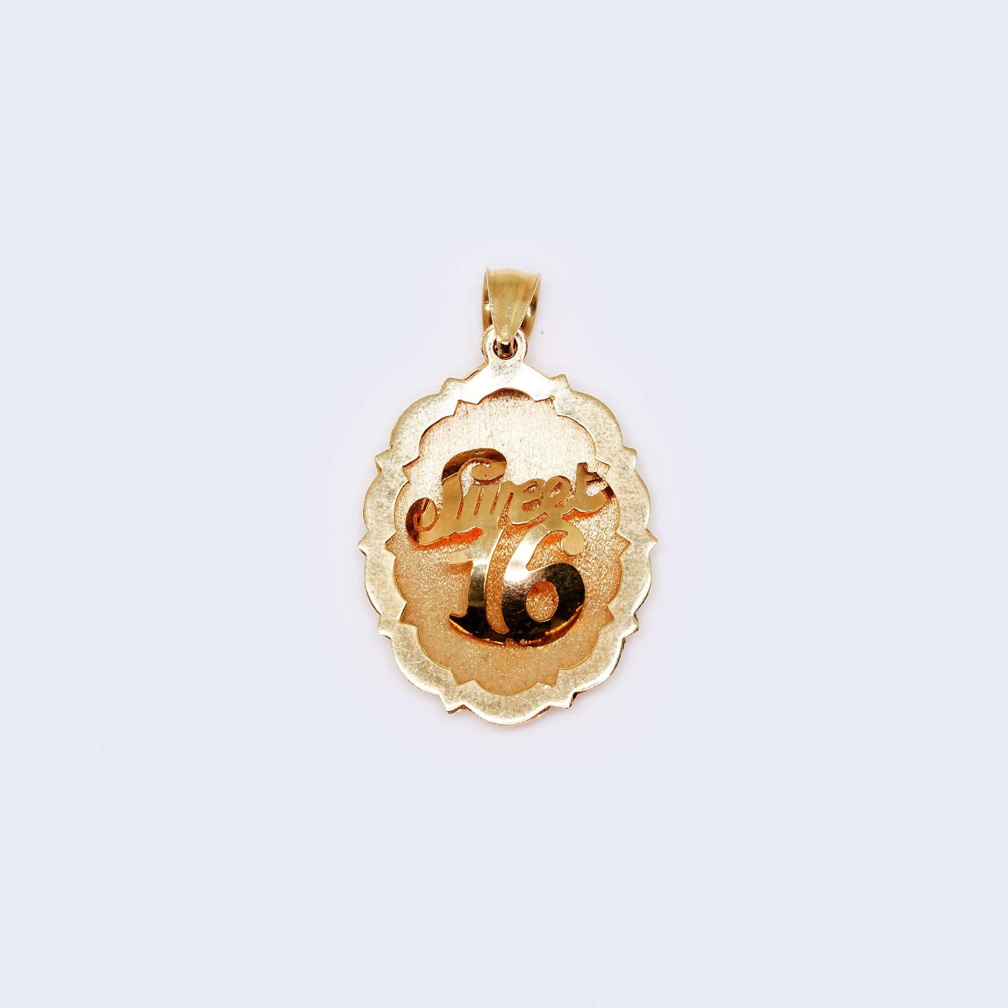 Discount Sweet 16 14k Gold Pendant/Charm