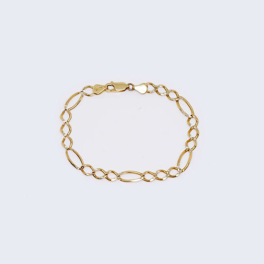 14K Yellow Gold Children Bracelet