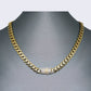 14K Miami Cuban Cubic Zirconia Chocker Set