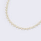 14K Riviera Tennis Cubic Zirconia Necklace Set